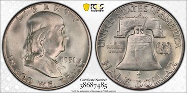 1951-S/S 50C RPM, FS-501 MS65