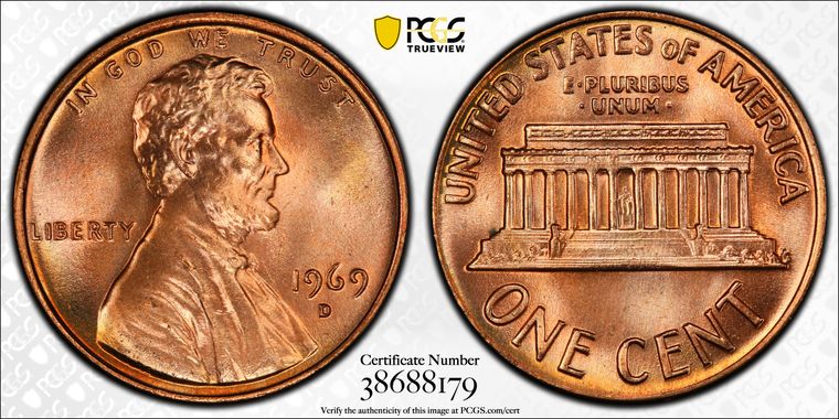 Cert 38688179 - Coin Image