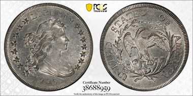 1796 $1 BB-61 MS61