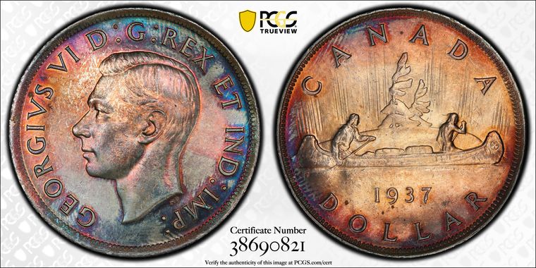 Cert 38690821 - Coin Image