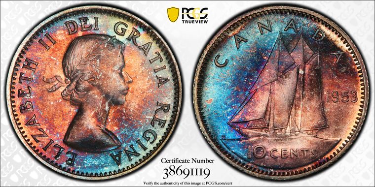 Cert 38691119 - Coin Image