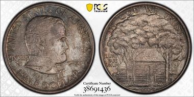 1922 50C Grant MS65