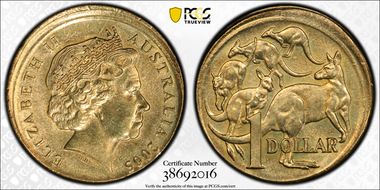 2005 $1 MS63