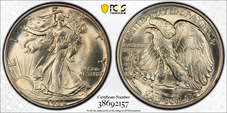 Cert 38692157 - Coin Image