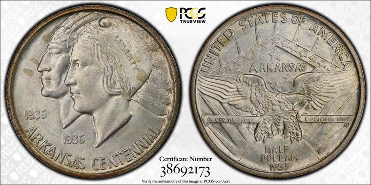 Cert 38692173 - Coin Image