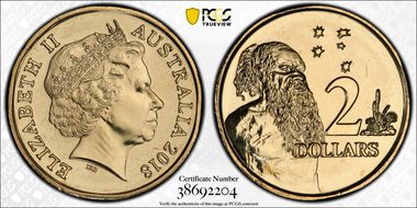 2018 $2 4th Portrait MS68