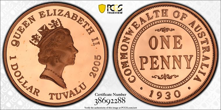 Cert 38692288 - Coin Image