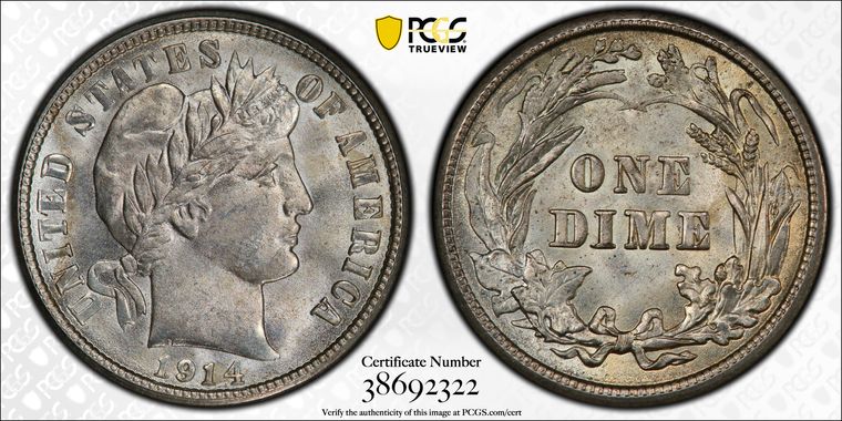 Cert 38692322 - Coin Image