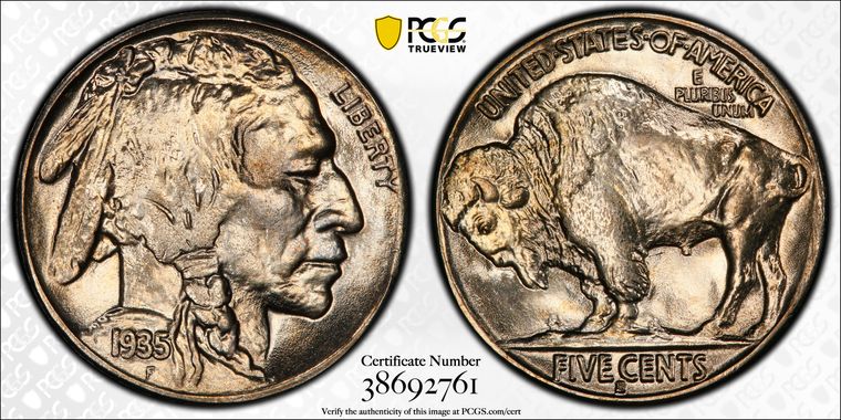 Cert 38692761 - Coin Image