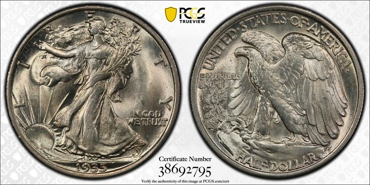 Cert 38692795 - Coin Image