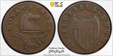 1787 NJ 1/2P Outlined Shield VF30BN