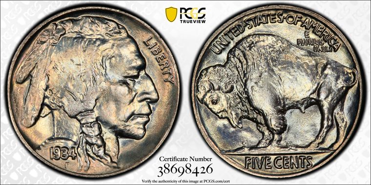 Cert 38698426 - Coin Image