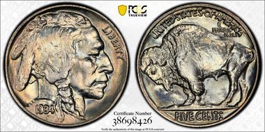 1934 5C MS67+