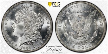 1904-O $1 MS67+