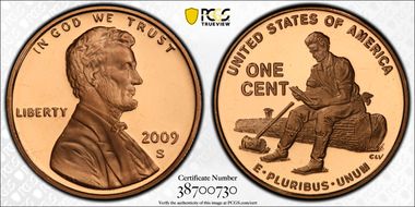 2009-S 1C Lincoln-Formative Years PR69DCAM