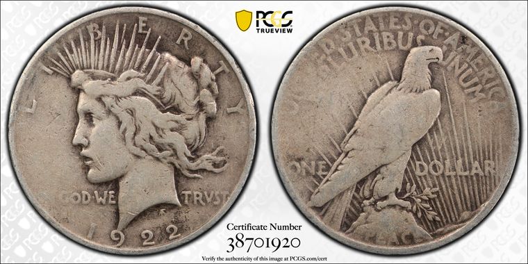 Cert 38701920 - Coin Image