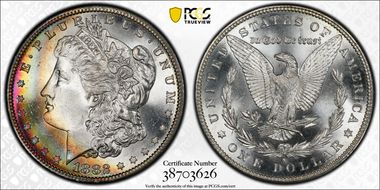 1882-S $1 MS68+