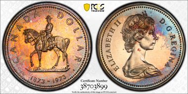 1973 S$1 R.C.M.P. Ag SP66