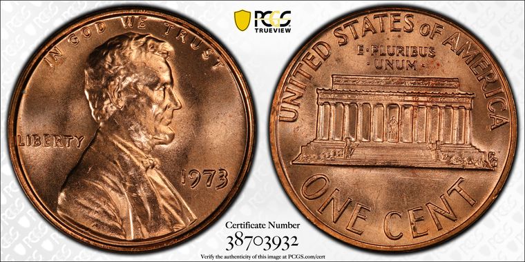 Cert 38703932 - Coin Image