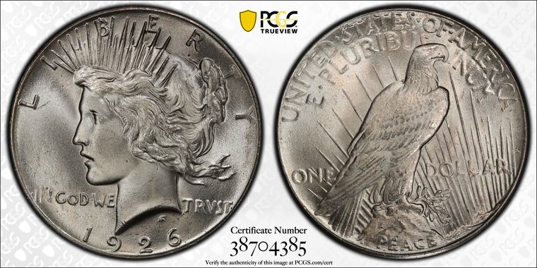 Cert 38704385 - Coin Image