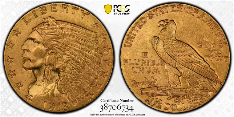 Cert 38706734 - Coin Image