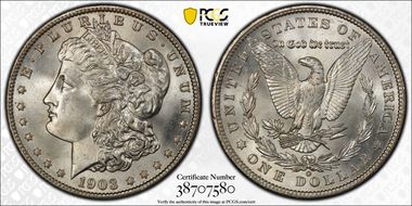 1903-O $1 MS67