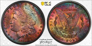 1887 $1 MS66