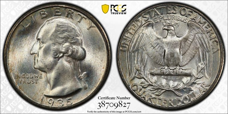 Cert 38709827 - Coin Image