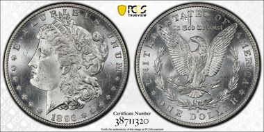 1896-S $1 MS65+