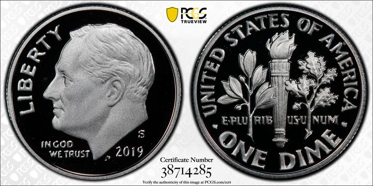 Cert 38714285 - Coin Image