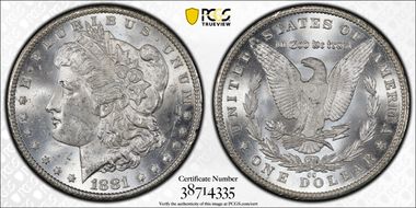 1881-CC $1 MS62