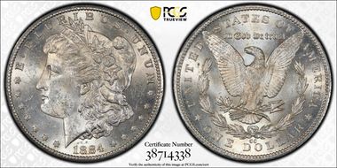 1884-CC $1 MS63