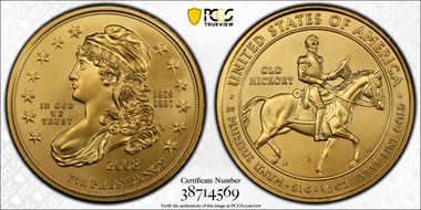 2008-W $10 Jackson's Liberty MS68