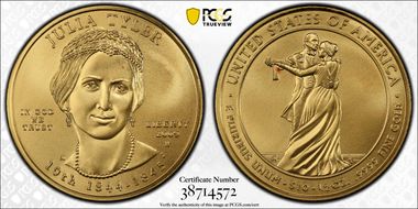 2009-W $10 Julia Tyler MS69