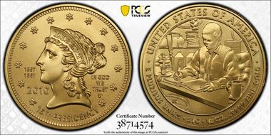 2010-W $10 Buchanan's Liberty MS70