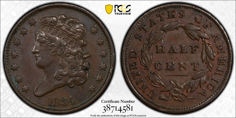 Cert 38714581 - Coin Image