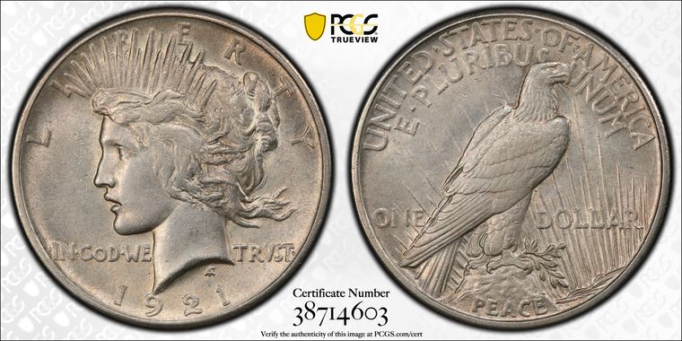 Cert 38714603 - Coin Image