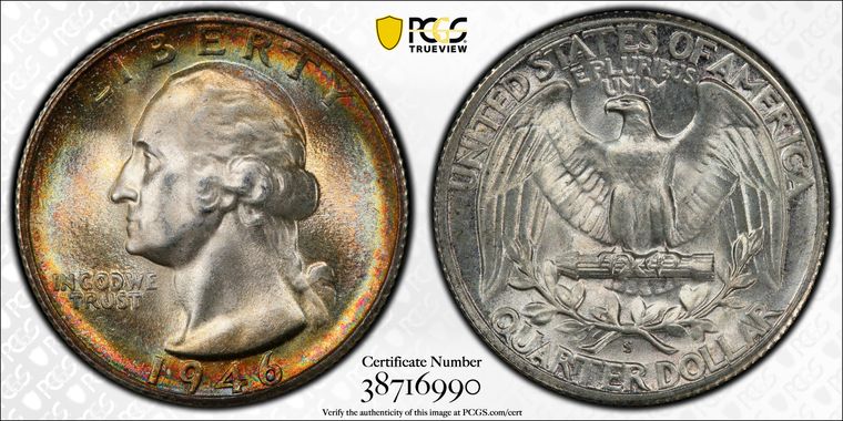 Cert 38716990 - Coin Image