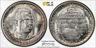 1948-S 50C Booker T. Washington MS66