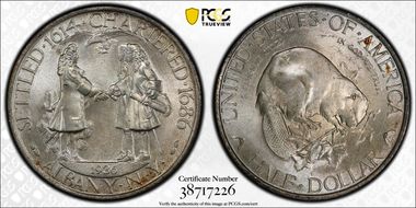 1936 50C Albany MS67