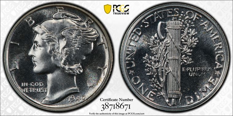 Cert 38718671 - Coin Image