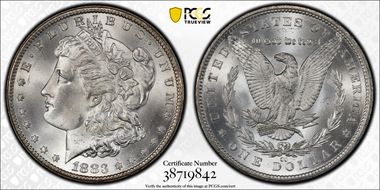 1883-CC $1 MS66+