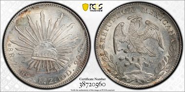 1895-Zs FZ 8 R Zs81 MS62