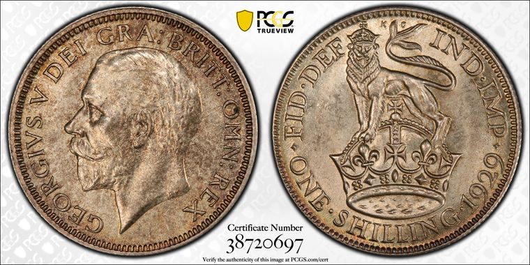 Cert 38720697 - Coin Image