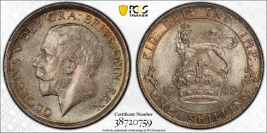 1918 Shil S-4013 MS65+