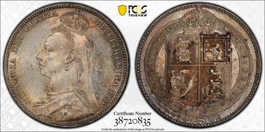 1889 Shil S-3927 Large Head MS64