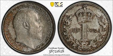 1902 1D S-3989 Matte PR65