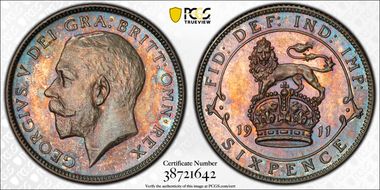 1911 6D S-4014 PR66