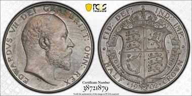 1902 1/2 Cr S-3980 Matte PR64