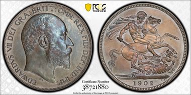 1902 Crown S-3979 Matte PR64+